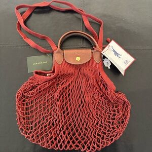 Longchamp Le Pliage Filet  Bag NWT
